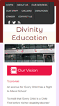 Mobile Screenshot of divinity.edu.sg